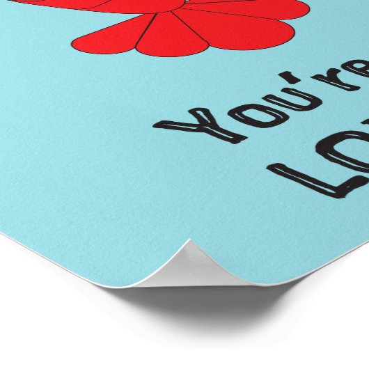 Je bent mijn Lobster Print (Hoek)