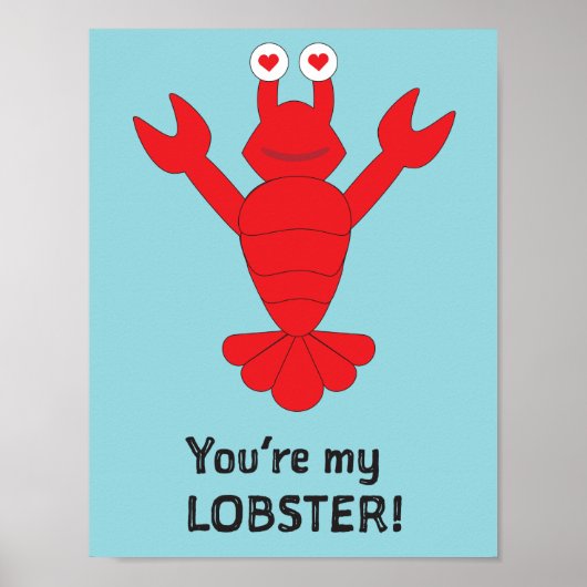 Je bent mijn Lobster Print (Voorkant)