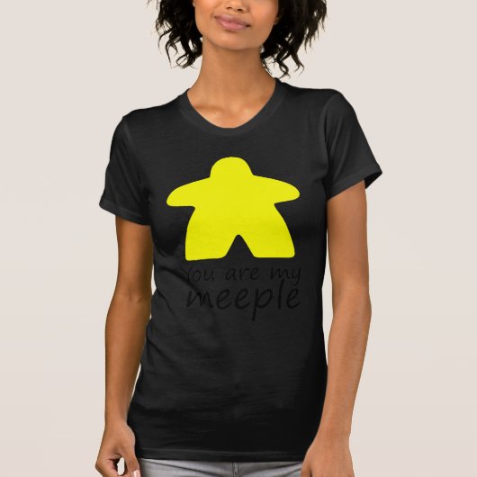 Je bent mijn meepel - geel t-shirt (Voorkant)