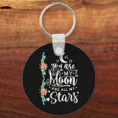 Je bent mijn moeder en alle sterren sleutelhanger (Voorkant)