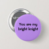 Je bent mijn mooie nacht ronde button 5,7 cm (Voorkant /achterkant)