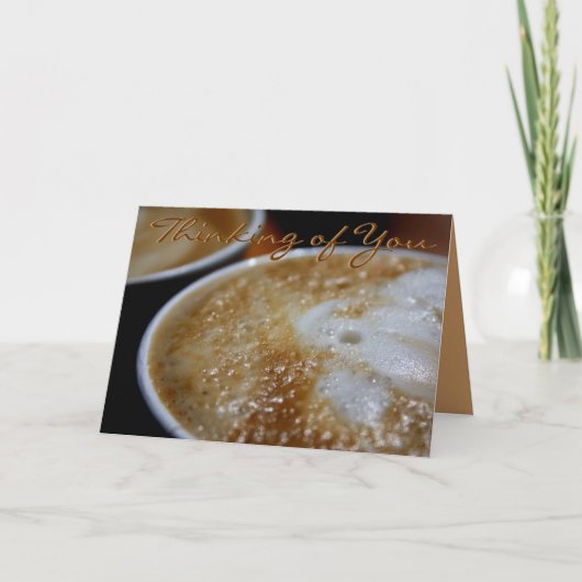 Je bent mijn ochtendpick-me-up kaart (Voorkant)