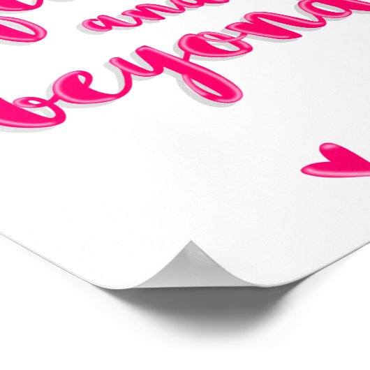 Je bent mijn oneindig en verder poster (Hoek)