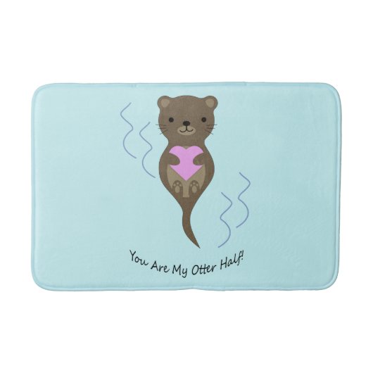 Je bent mijn Otter Half Badmat (Voorkant)
