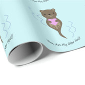 Je bent mijn Otter Half Cadeaupapier (Rol Hoek)