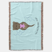 Je bent mijn Otter Half Deken (Voorkant Verticaal)