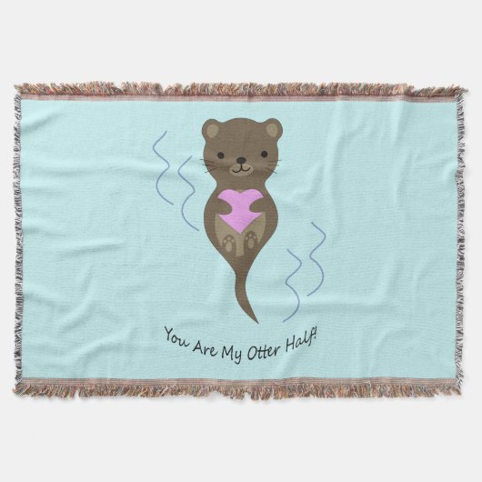 Je bent mijn Otter Half Deken (Voorkant)