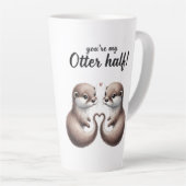 Je bent mijn Otter Half Latte Mok (Rechterhoek)