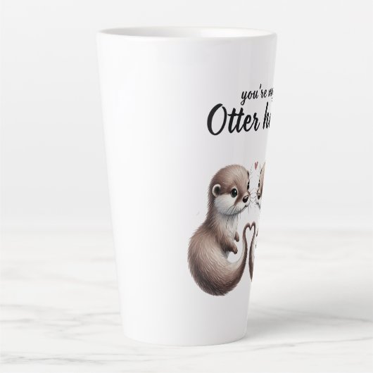 Je bent mijn Otter Half Latte Mok (Voorkant)