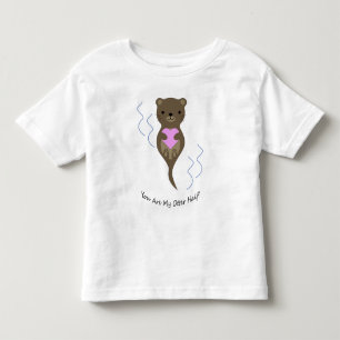 Je bent mijn otter half otter kinder shirts