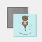 Je bent mijn otter half otter magneet (Voorkant / Achterkant)
