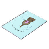 Je bent mijn otter half otter notitieboek (Linkerzijde)