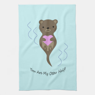Je bent mijn Otter Half Theedoek