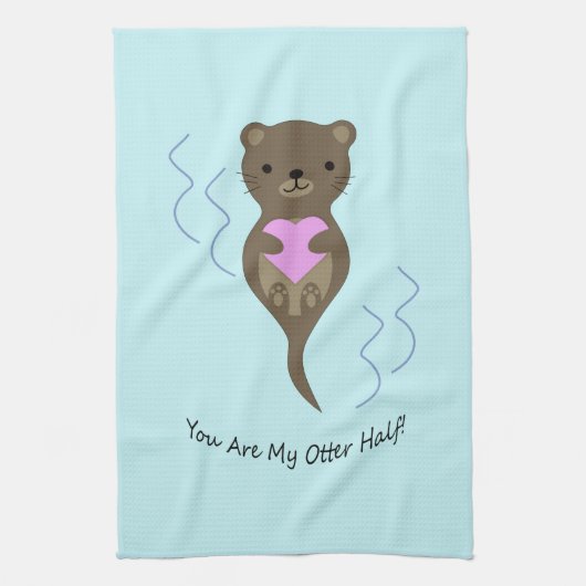Je bent mijn Otter Half Theedoek (Verticaal)