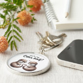 Je bent mijn Otter halve Sleutelhanger" Sleutelhanger (Zijkant)