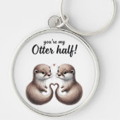 Je bent mijn Otter halve Sleutelhanger" Sleutelhanger (Voorkant)