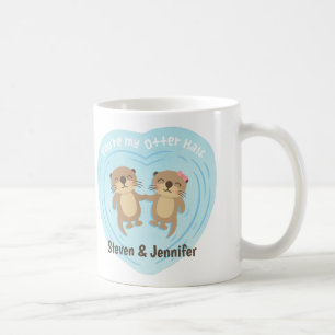 Je bent mijn otter-helft, een paar gepersonaliseer koffiemok