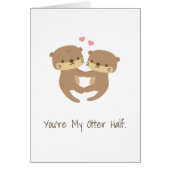 Je bent mijn otter-helft, een zoete liefde-Valenti (Voorkant)