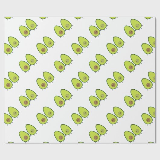 Je bent mijn PERFECT HALF, AVOCADO Cadeaupapier (Vlak)