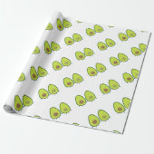 Je bent mijn PERFECT HALF, AVOCADO Cadeaupapier (Uitgerold)