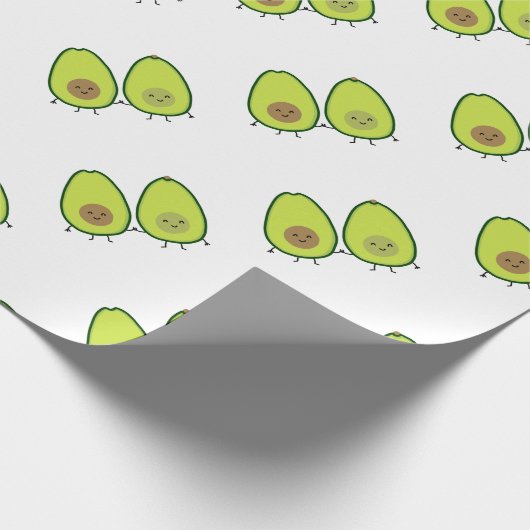 Je bent mijn PERFECT HALF, AVOCADO Cadeaupapier (Hoek)