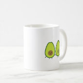 Je bent mijn PERFECT HALF, AVOCADO Koffiemok (Voorkant rechts)