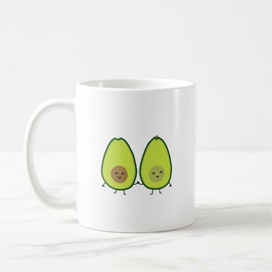Je bent mijn PERFECT HALF, AVOCADO Koffiemok (Links)