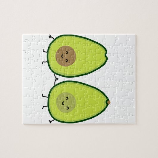 Je bent mijn PERFECT HALF, AVOCADO Legpuzzel (Horizontaal)