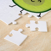 Je bent mijn PERFECT HALF, AVOCADO Legpuzzel (Zijkant)