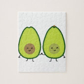 Je bent mijn PERFECT HALF, AVOCADO Legpuzzel (Verticaal)