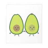 Je bent mijn PERFECT HALF, AVOCADO Notitieblok (Voorkant)