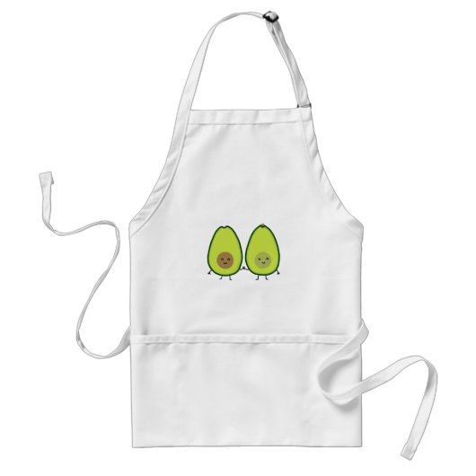 Je bent mijn PERFECT HALF, AVOCADO Standaard Schort (Voorkant)