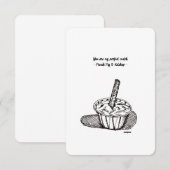 Je bent mijn perfecte maatje, een platte kaart (Voorkant / Achterkant)