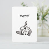 Je bent mijn perfecte maatje, een platte kaart (Staand voorkant)