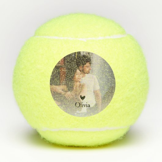 Je bent mijn perfecte wedstrijdfoto tennisballen (Voorkant)