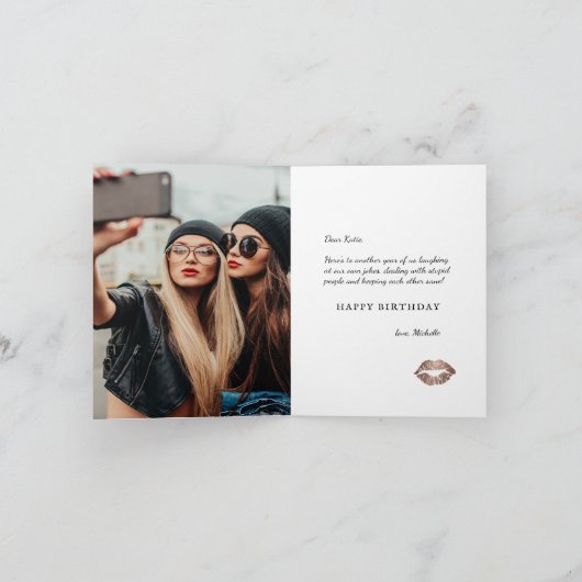 Je bent mijn persoon | Beste Vriendelijke Kaart op (Binnen)