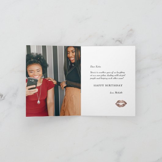 Je bent mijn persoon | Beste Vriendelijke Kaart op (Binnen)