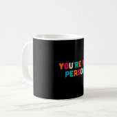 Je bent mijn persoon koffiemok (Voorkant links)