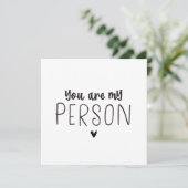 Je bent mijn persoonlijke platte kaart (Staand voorkant)