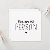 Je bent mijn persoonlijke platte kaart (Voorkant / Achterkant in situ)