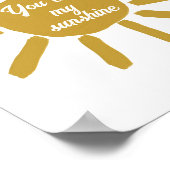 Je bent mijn positieve bevestigende bevestiging va poster (Hoek)