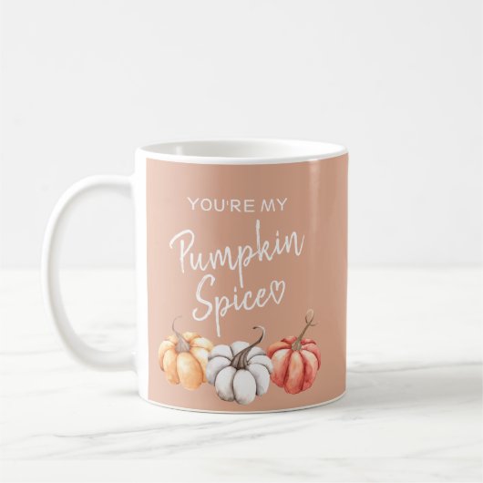 Je bent mijn Pumpkin Spice Herfst Cozy Autumn Gift Koffiemok (Links)