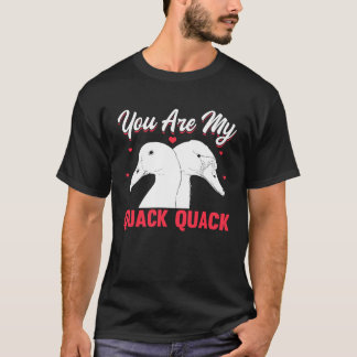 Je bent mijn quack quack verjaardagsluiers mum run t-shirt