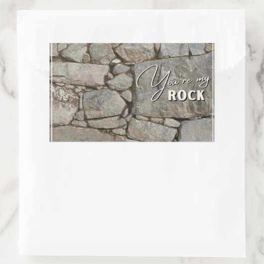 Je bent mijn Rock Sticker - (Tas)