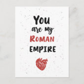 Je bent mijn Romeinse Rijk - anatomie hart - kaart (Voorkant)