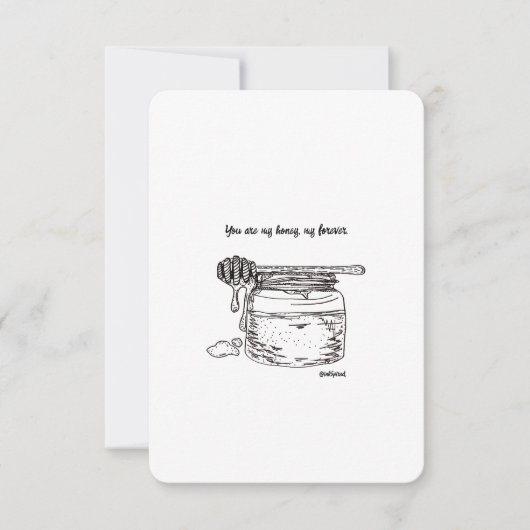 Je bent mijn schat, mijn voorvader, ik hou van je, (Voorkant)