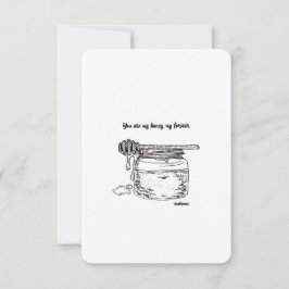 Je bent mijn schat, mijn voorvader, ik hou van je,