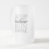 Je bent mijn soennitische Mok van glasbier (Voorkant links)