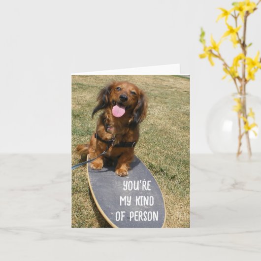 Je bent mijn soort kaart (Gele Bloem)