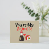 Je bent mijn Soymaat, Soy Briefkaart (Staand voorkant)